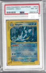 2003 Pokemon Aquapolis H14 Kingdra Holo PSA 8 54574118