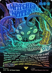 The Watcher in the Water ~~ Borderless (Poster) (734) - SERIALIZED - Foil
