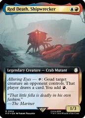 Red Death, Shipwrecker ~ Extended Art ~ Surge Foil