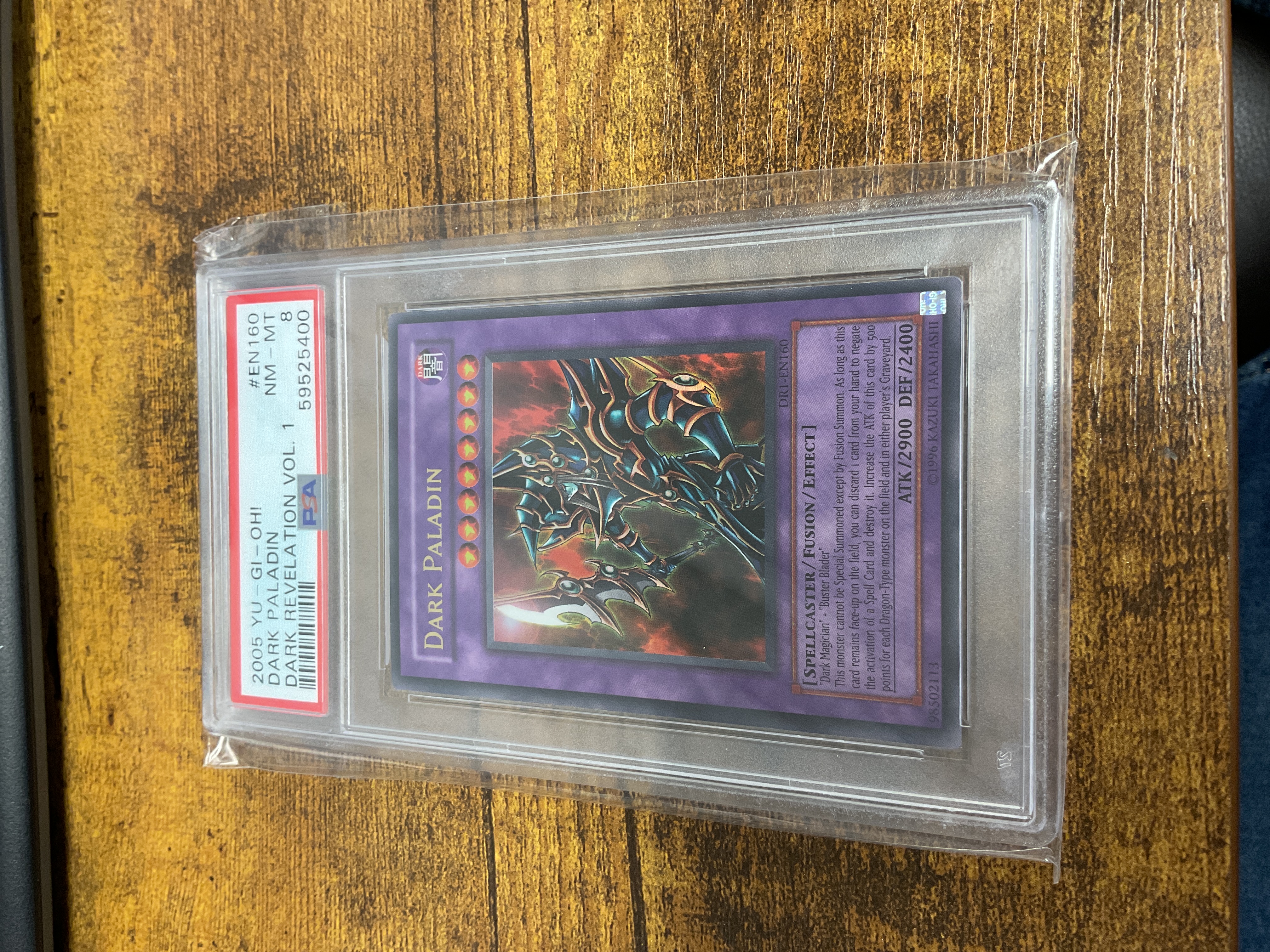Dark Paladin - DR1-EN160 PSA 8