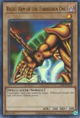 Right Arm of the Forbidden One - LOB-EN122 - Ultra Rare - Unlimited 25th Anniversary Edition