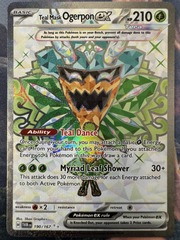 Teal Mask Ogerpon ex - 190/167 - Ultra Rare