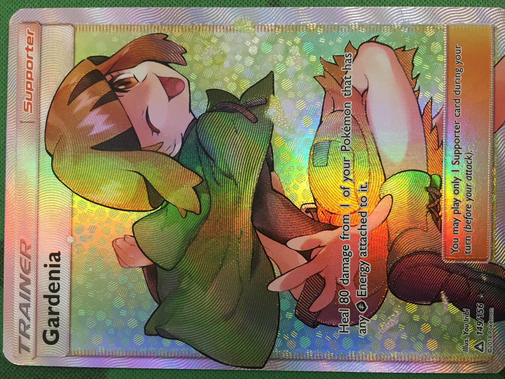 Pokemon hotsell Gardenia Full Art 149/156