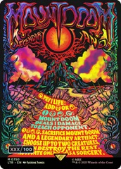 Mount Doom ~~ Borderless (Poster) (750) - SERIALIZED - Foil