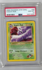 2000 Pokemon Gym Chal. 26 Koga's Muk PSA 10 54574064