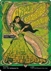 Arwen, Mortal Queen ~~ Borderless (Poster) - Foil (742) - SERIALIZED - Foil