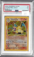 2000 Pokemon Game 4 Charizard Holo Base II PSA 5 55099657