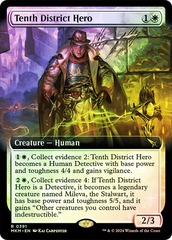 Tenth District Hero ~ Extended Art - Foil