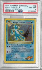 2000 Pokemon Gym Chal. 12 Misty's Golduck Holo 1st Edition PSA 8 62163049