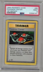 1999 Pokemon Game 85 Pokemon Center 1st Edition PSA 9 53566161