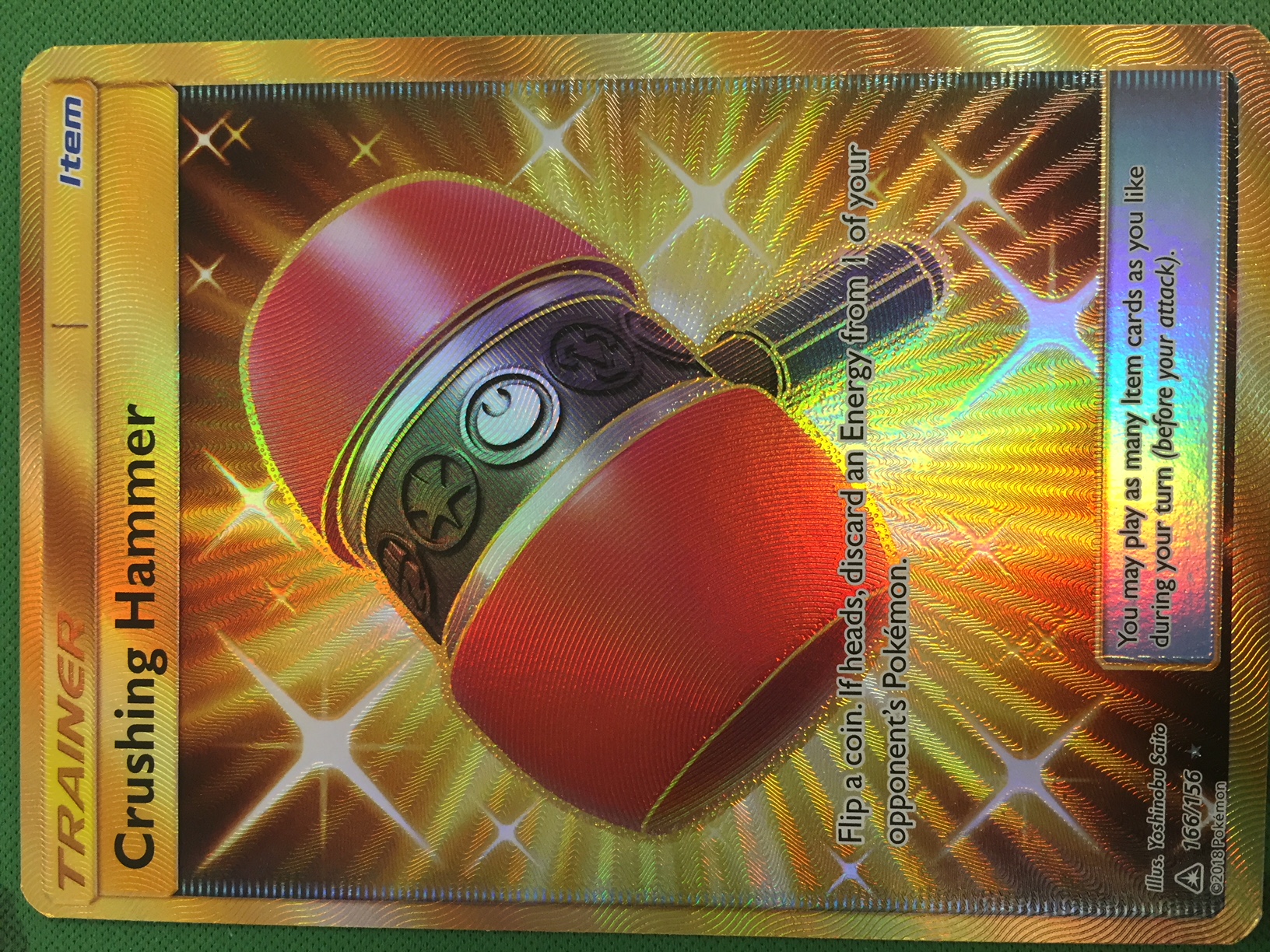 Crushing Hammer - 166/156 - Secret Rare