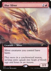 Blur Sliver ~ Extended Art (637) - Foil