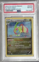 2012 P.M. B & W Promo BW53 Flygon Holo Bound.Crssd. Staff PSA 8 75818668