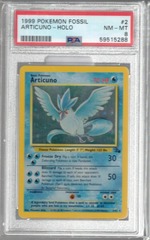 1999 Pokemon Fossil 2 Articuno Holo PSA 8 59515288