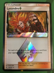 Lysandre Prism Star - 110/131 - Holo Rare