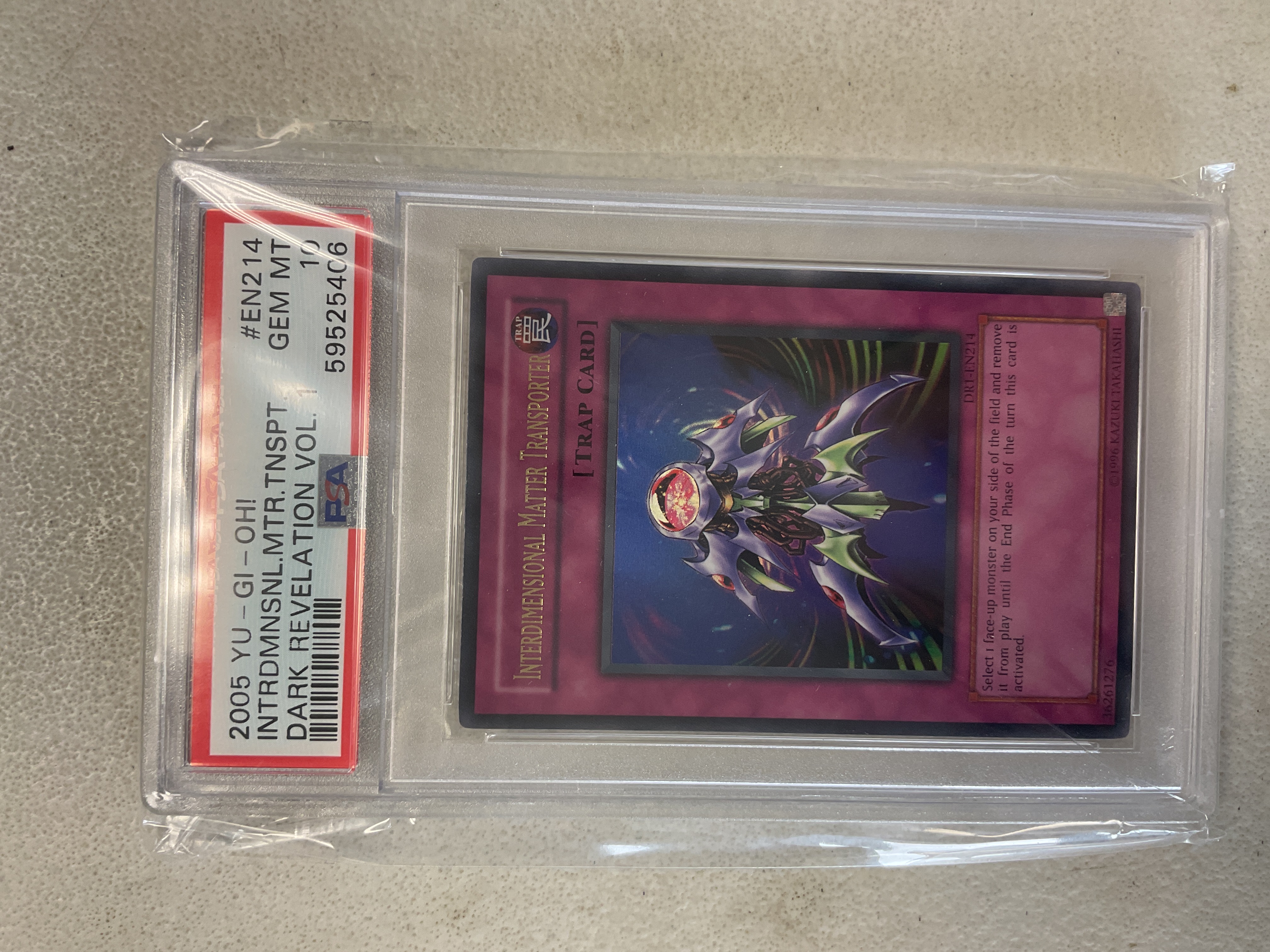 Interdimensional Matter Transporter DR1-EN214 PSA 10