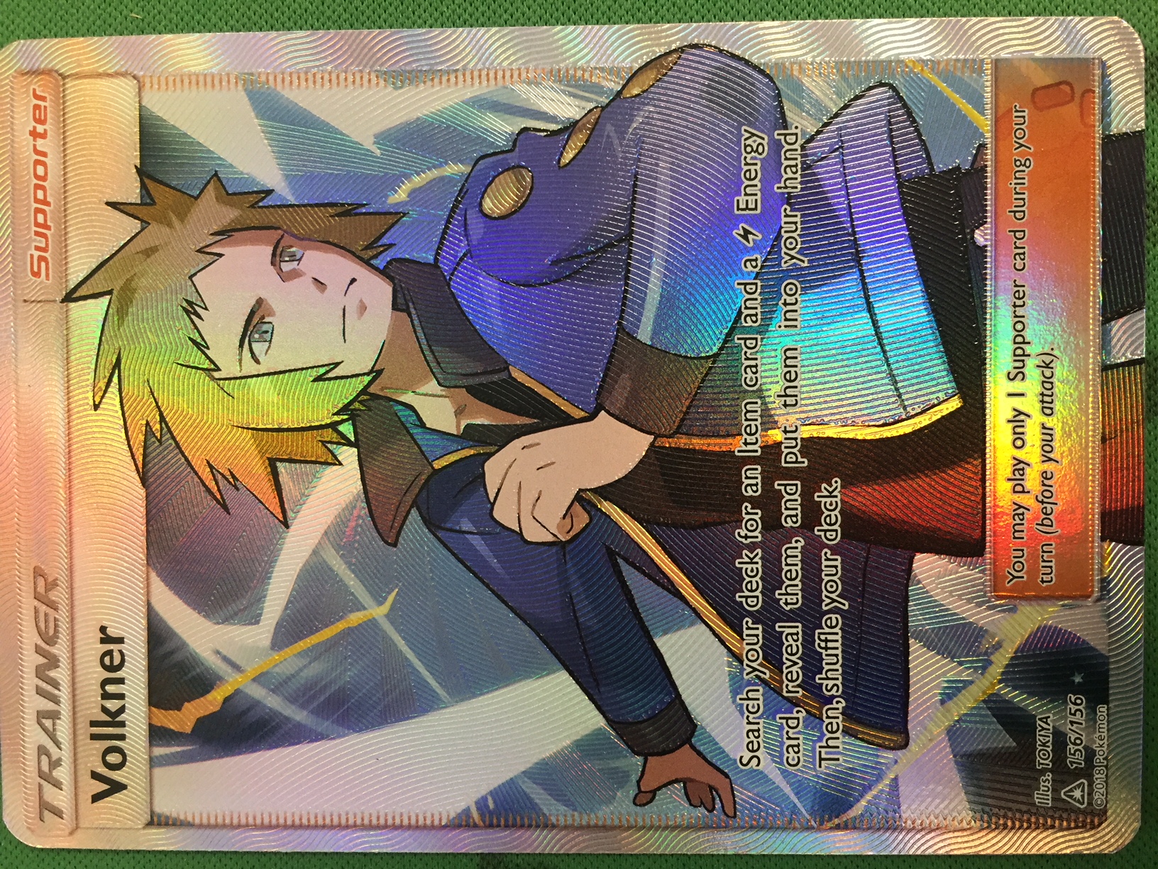 Volkner - 156/156 - Full Art Ultra Rare