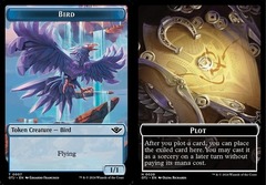 Bird Token // Plot Token - Foil