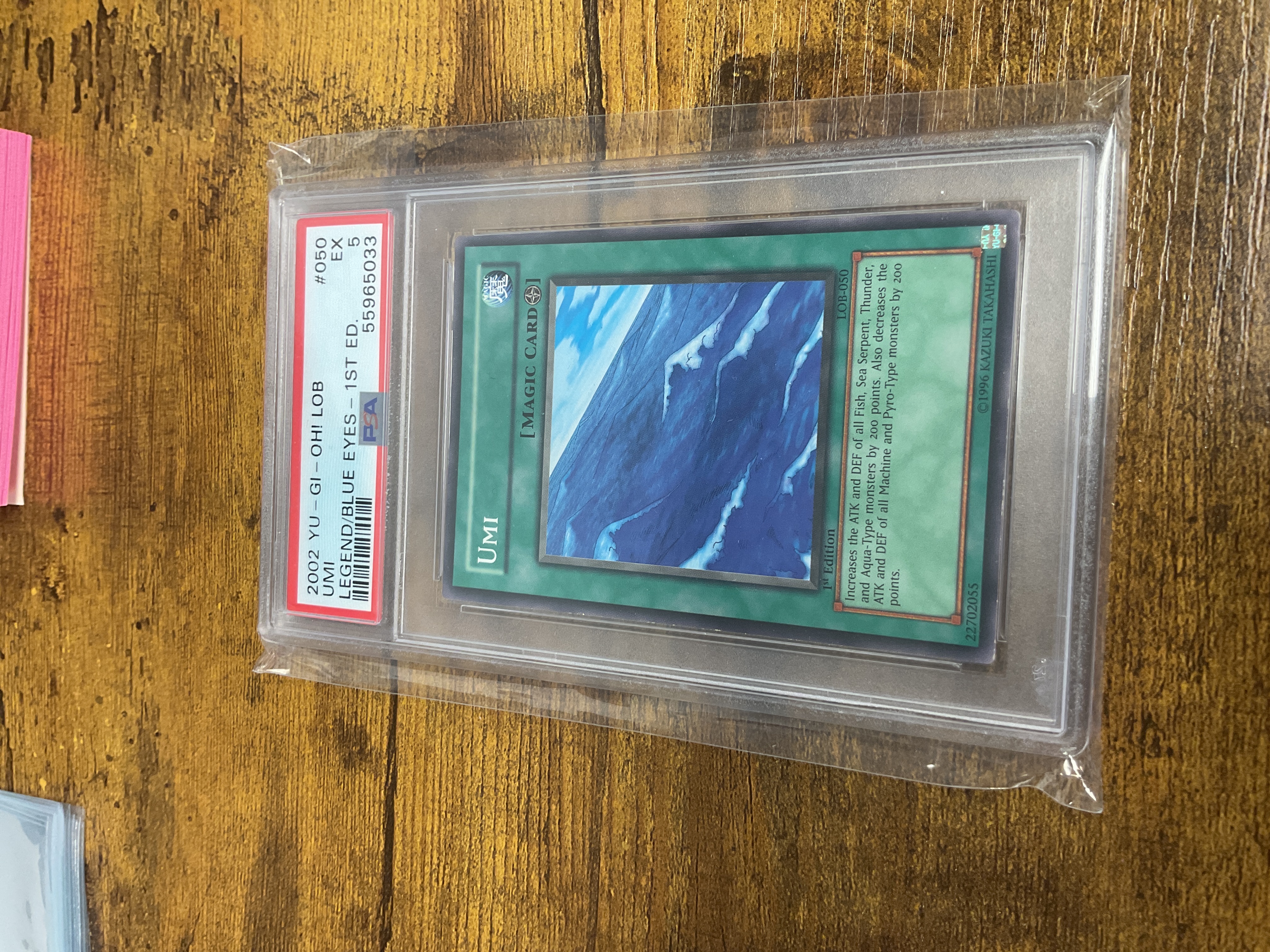 Umi - LOB-050 1st Edition PSA 5