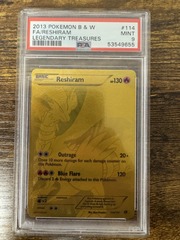 2013 Pokemon Legendary Treasures 114 Reshiram PSA 9 53549655