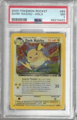 2000 Pokemon Rocket 83 Dark Raichu Holo PSA 7 56279493