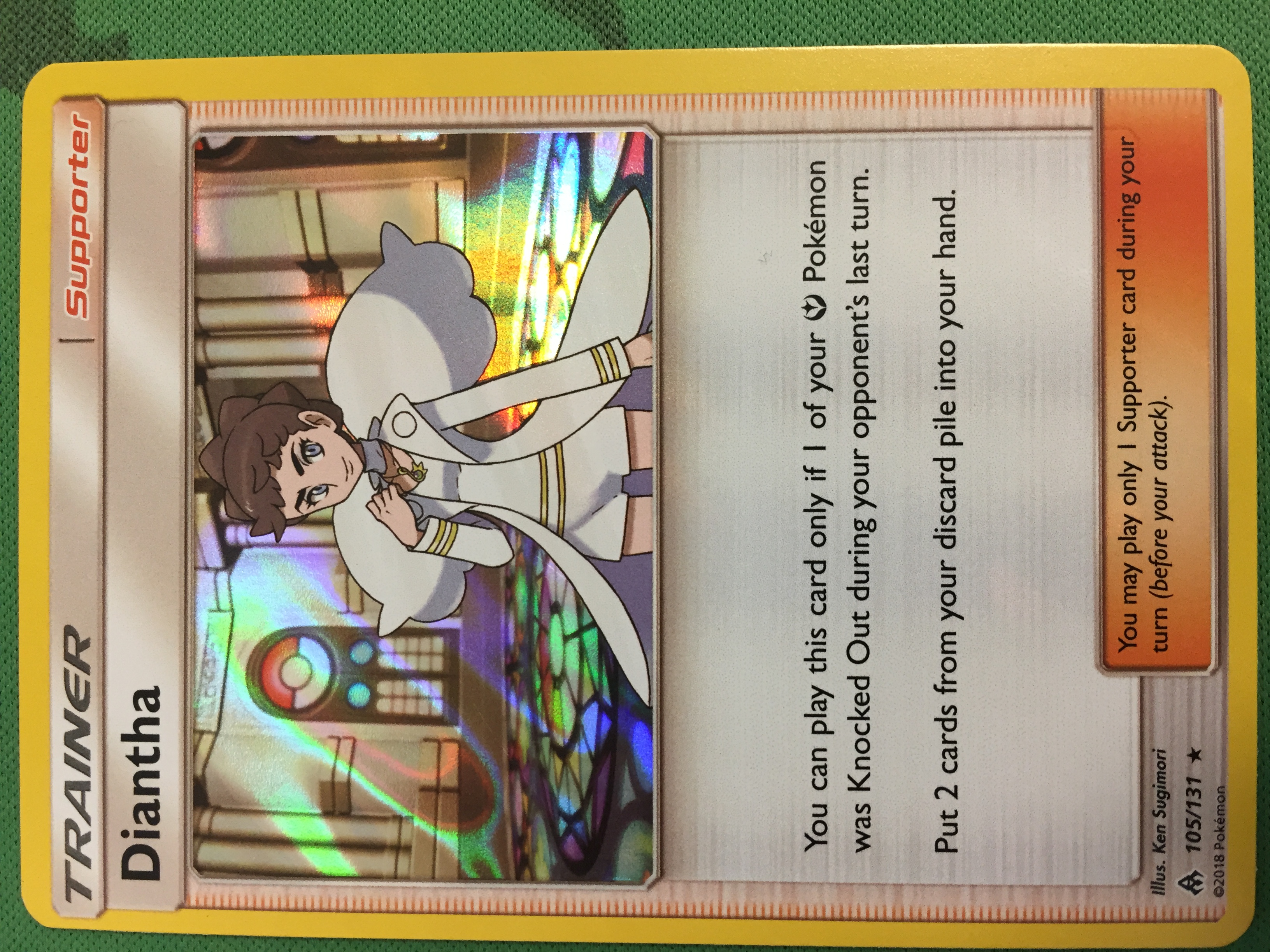 Diantha - 105/131 - Holo Rare