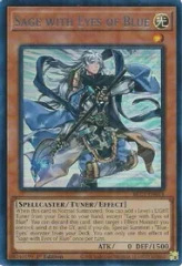 Sage with Eyes of Blue (Silver) - BLC1-EN014 - Ultra Rare - 1st Edition