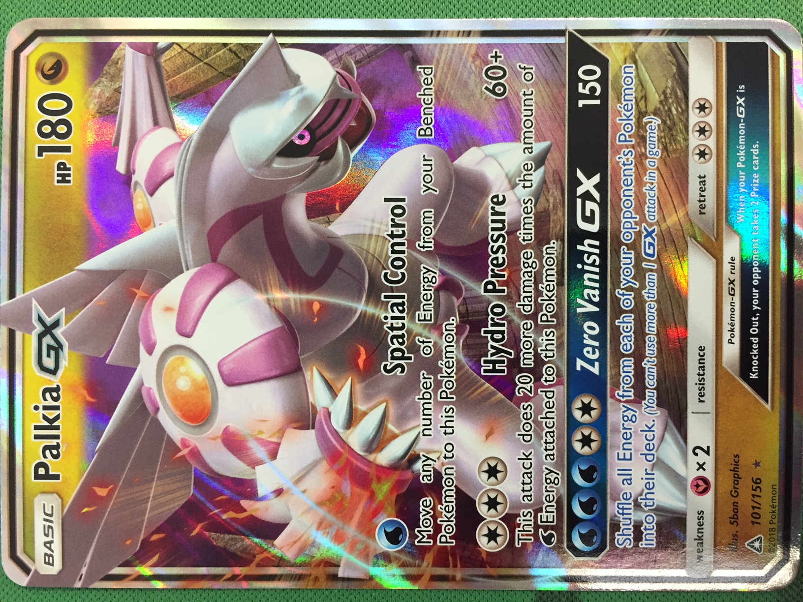 Palkia GX - 101/156 - Ultra Rare