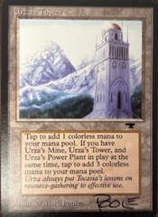 Urza's Tower (Mountain) Antiquities Mark Poole