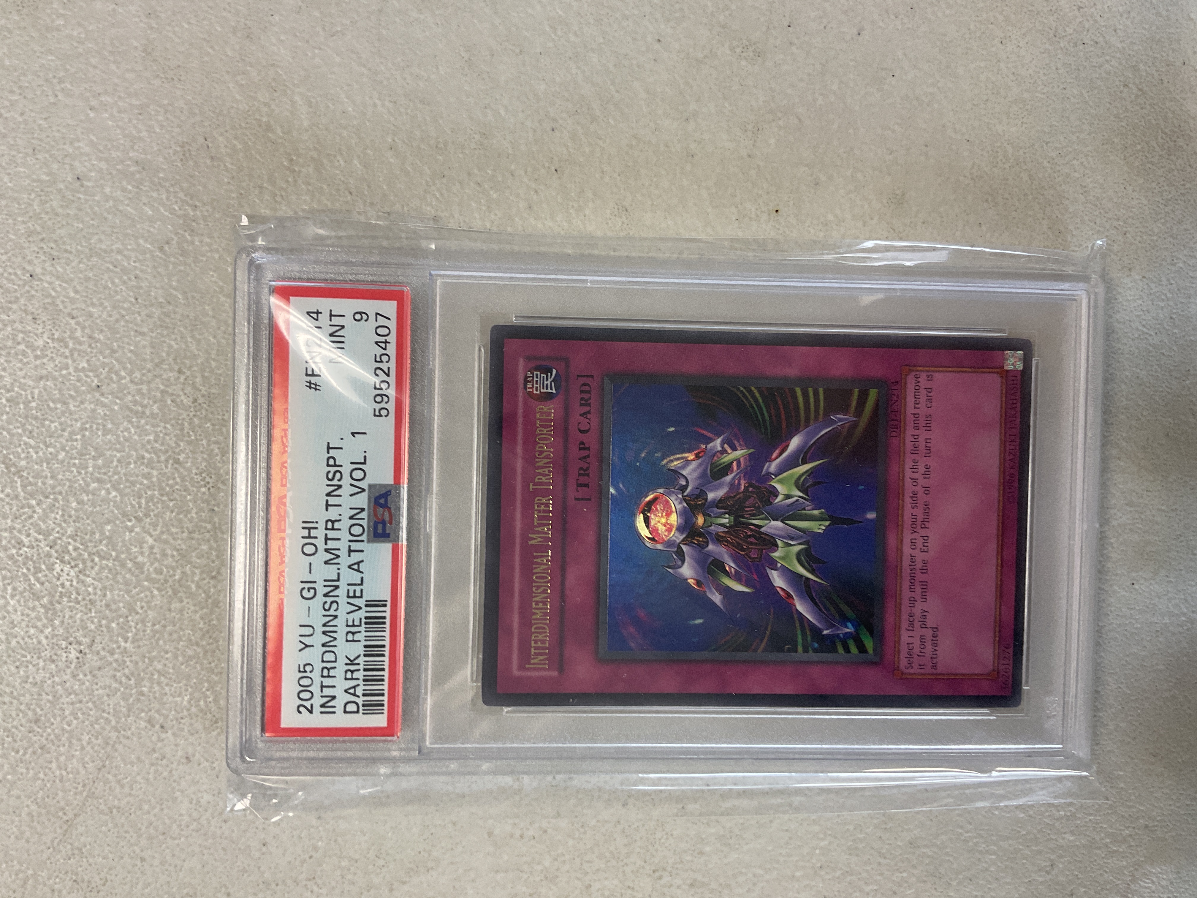Interdimensional Matter Transporter DR1-EN214 PSA 9