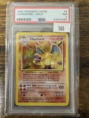 1999 Pokemon Base Set Unlimited 4 Charizard PSA 7 53943480