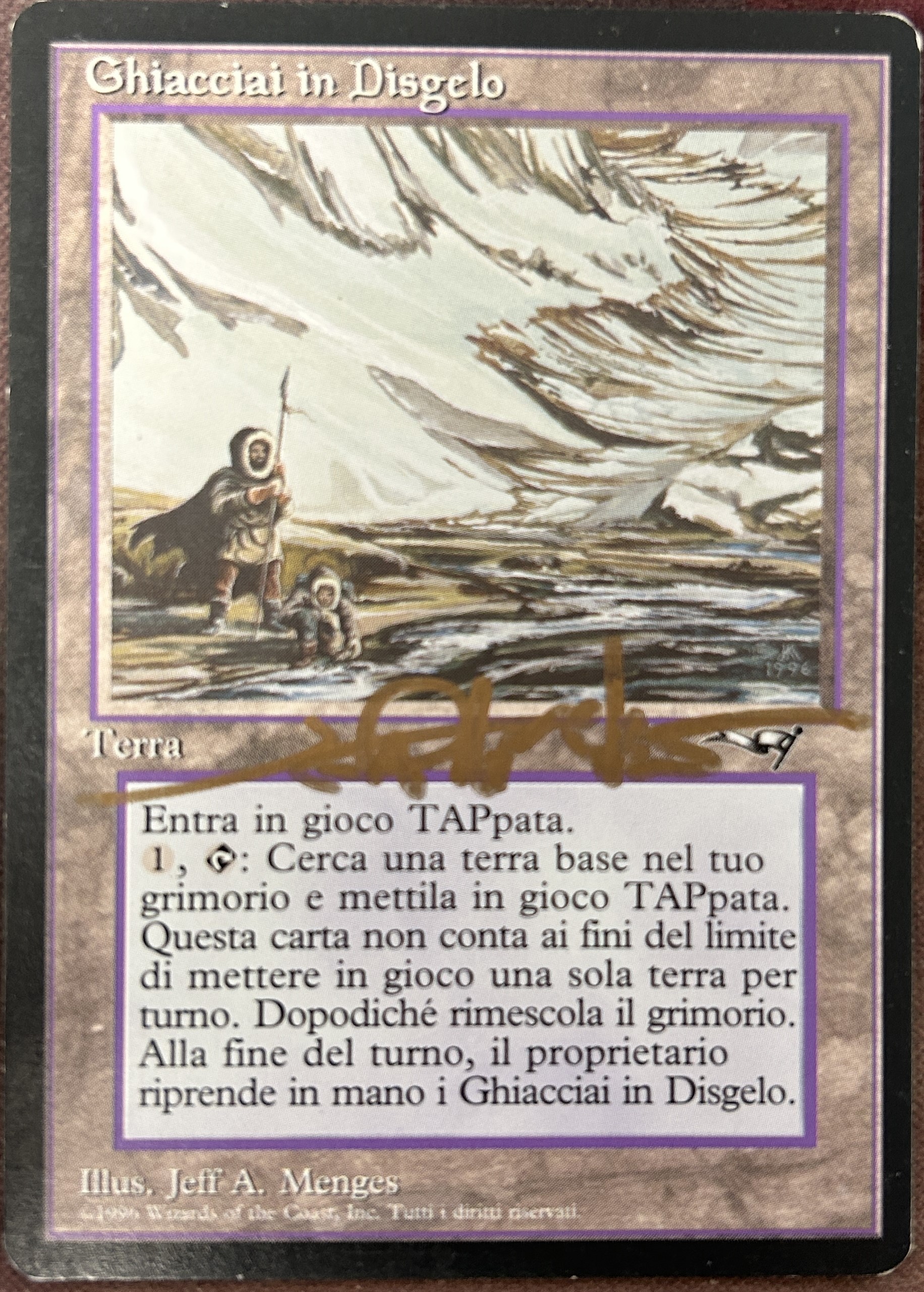 Thawing Glaciers Italian Jeff A. Menges