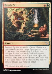 Break Out (b - white fire) - Foil