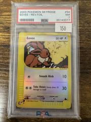 2003 Pokemon Skyridge 54 Eevee Reverse Holo PSA 7 65143377