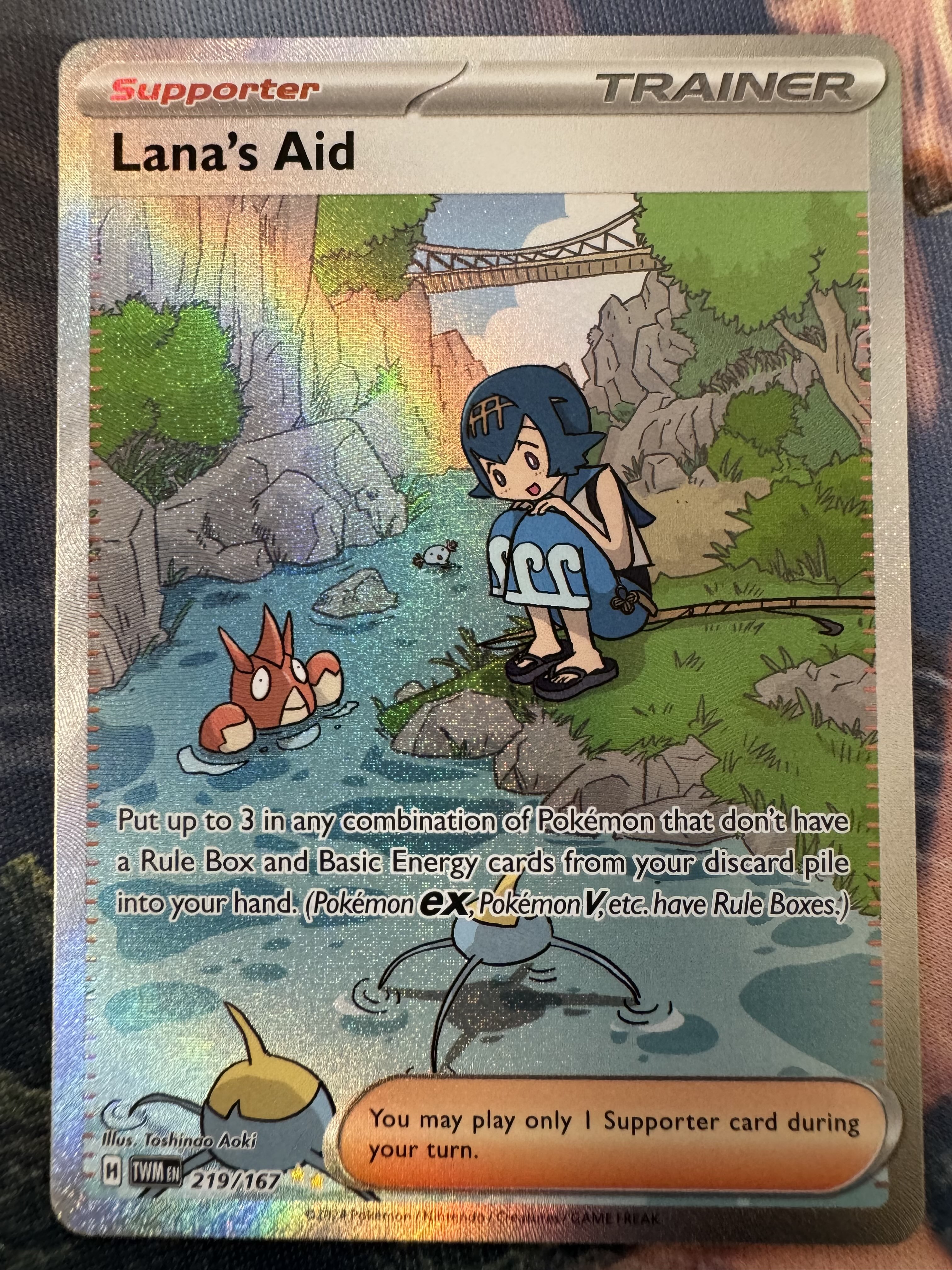 Lanas Aid - 219/167 - Special Illustration Rare