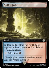 Sulfur Falls ~ Extended Art - Surge Foil