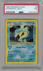 1999 Pokemon Game 6 Gyarados Holo PSA 7 54574003