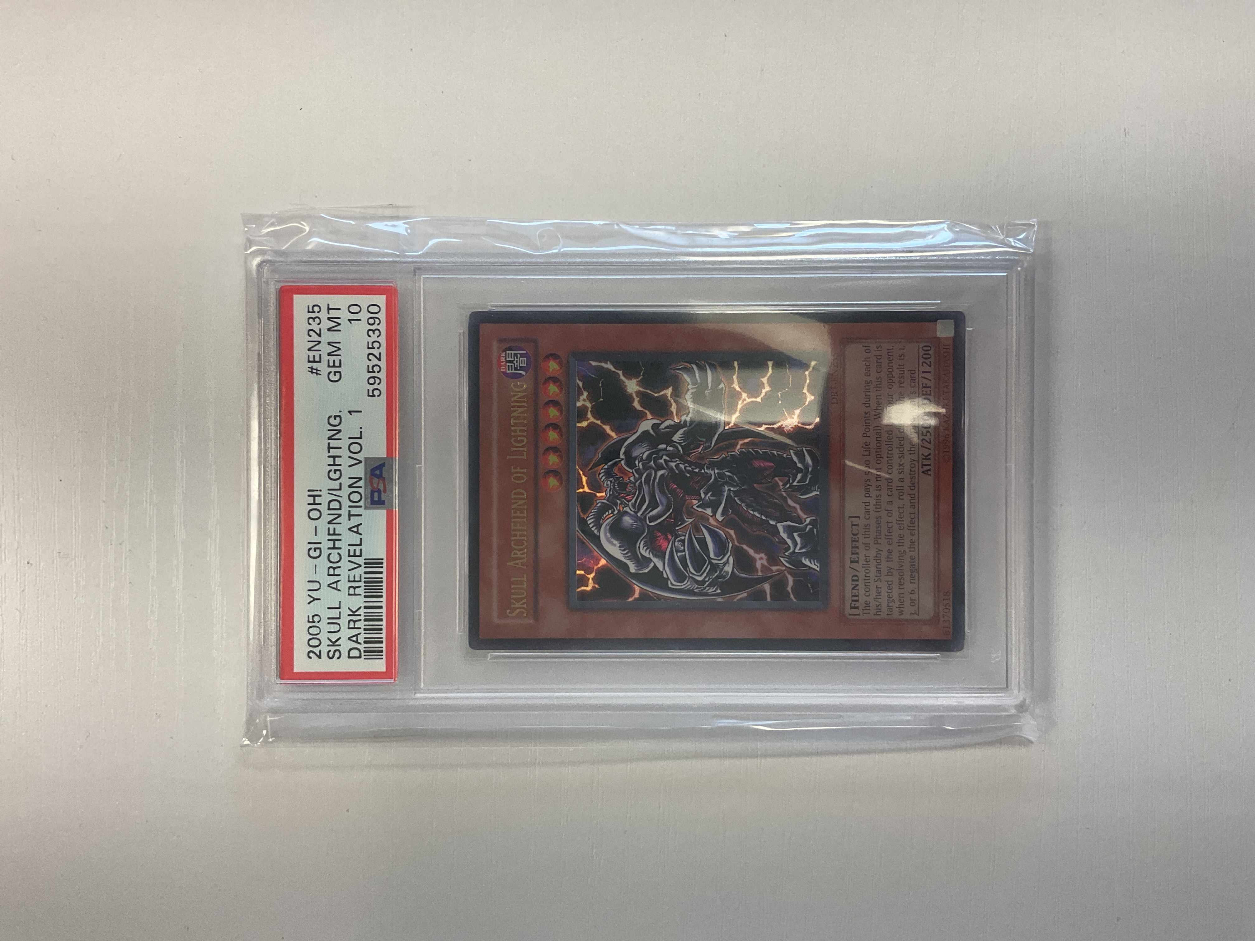 Skull Archfiend of Lightning - PSA 10 DR1-EN235