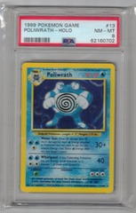 1999 Pokemon Game 13 Poliwrath Holo PSA 8 62160702