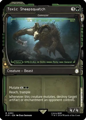 Toxic Sheepsquatch (Gemrazer) - Showcase