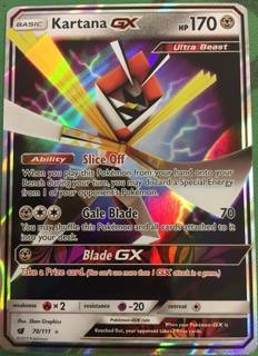 Kartana GX - 70/111 - Ultra Rare