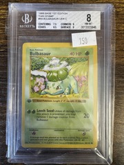 1999 Pokemon Base Set 1st Edition 44 Bulbasaur BGS 8 0013320846