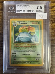 1999 Pokemon Base Set Unlimited 15 Venusaur BGS 7.5 0013320891