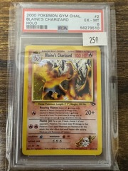 2000 Pokemon Gym Challenge 2 Blaine's Charizard PSA 6 56279510