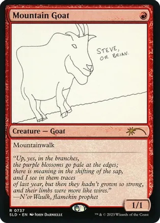 Mountain Goat (0737) - Foil