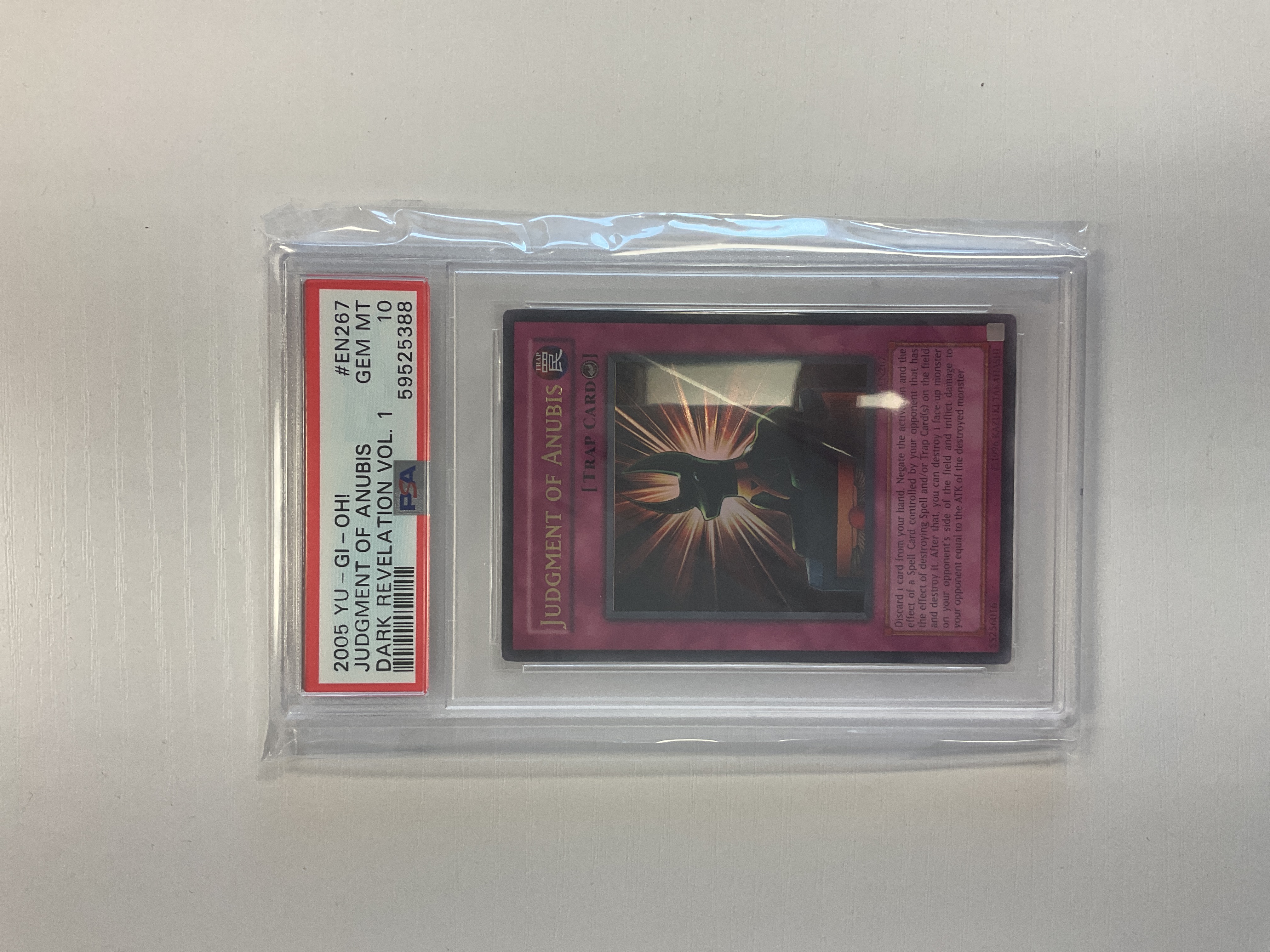 Judgment of Anubis - PSA 10 DR1-EN267