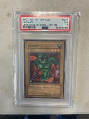 Larvas - LOB-073 1st Edition PSA 7