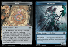 Map Token // Merfolk Token - Foil