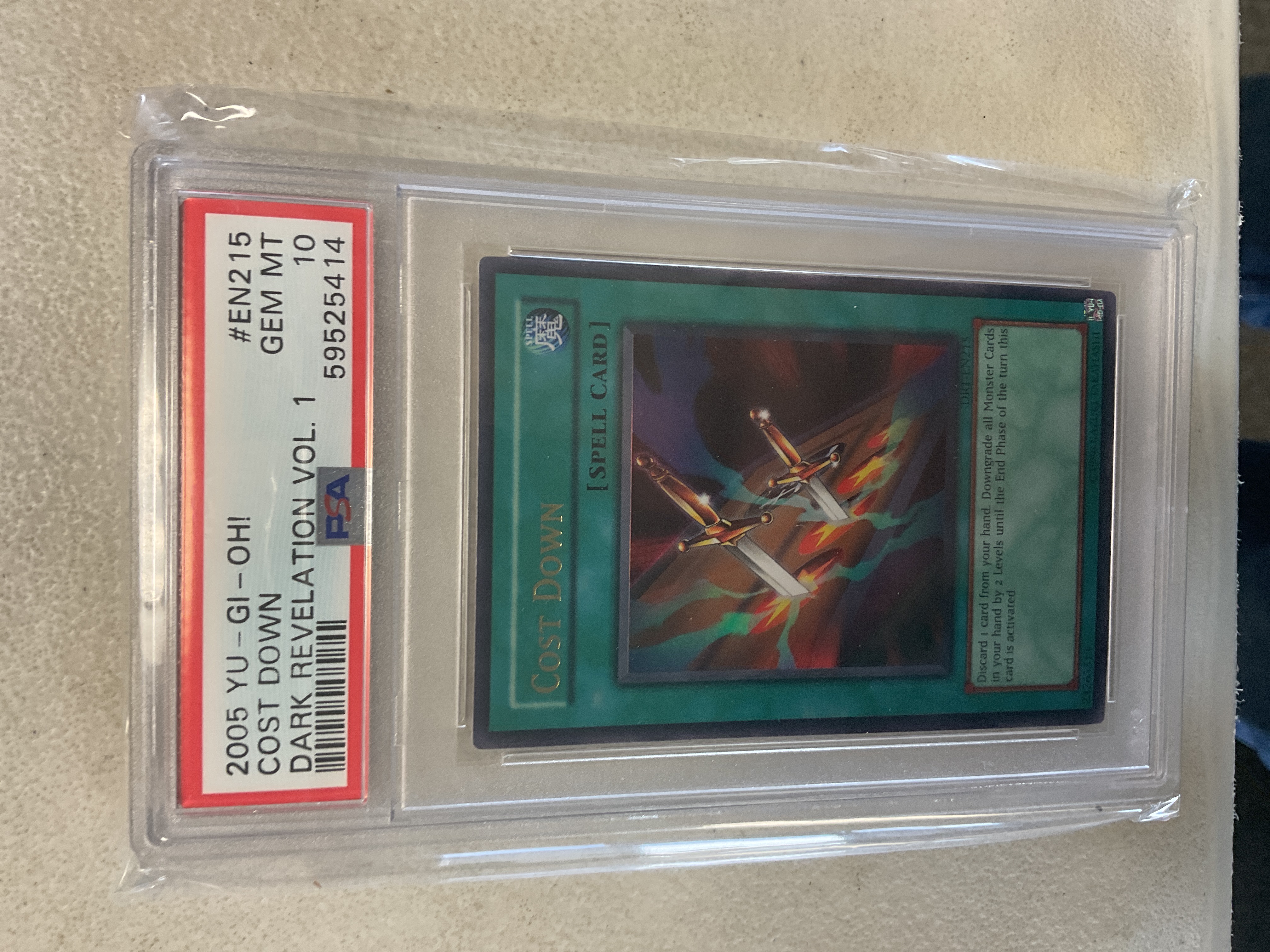 Cost Down - PSA 10 DR1-EN215