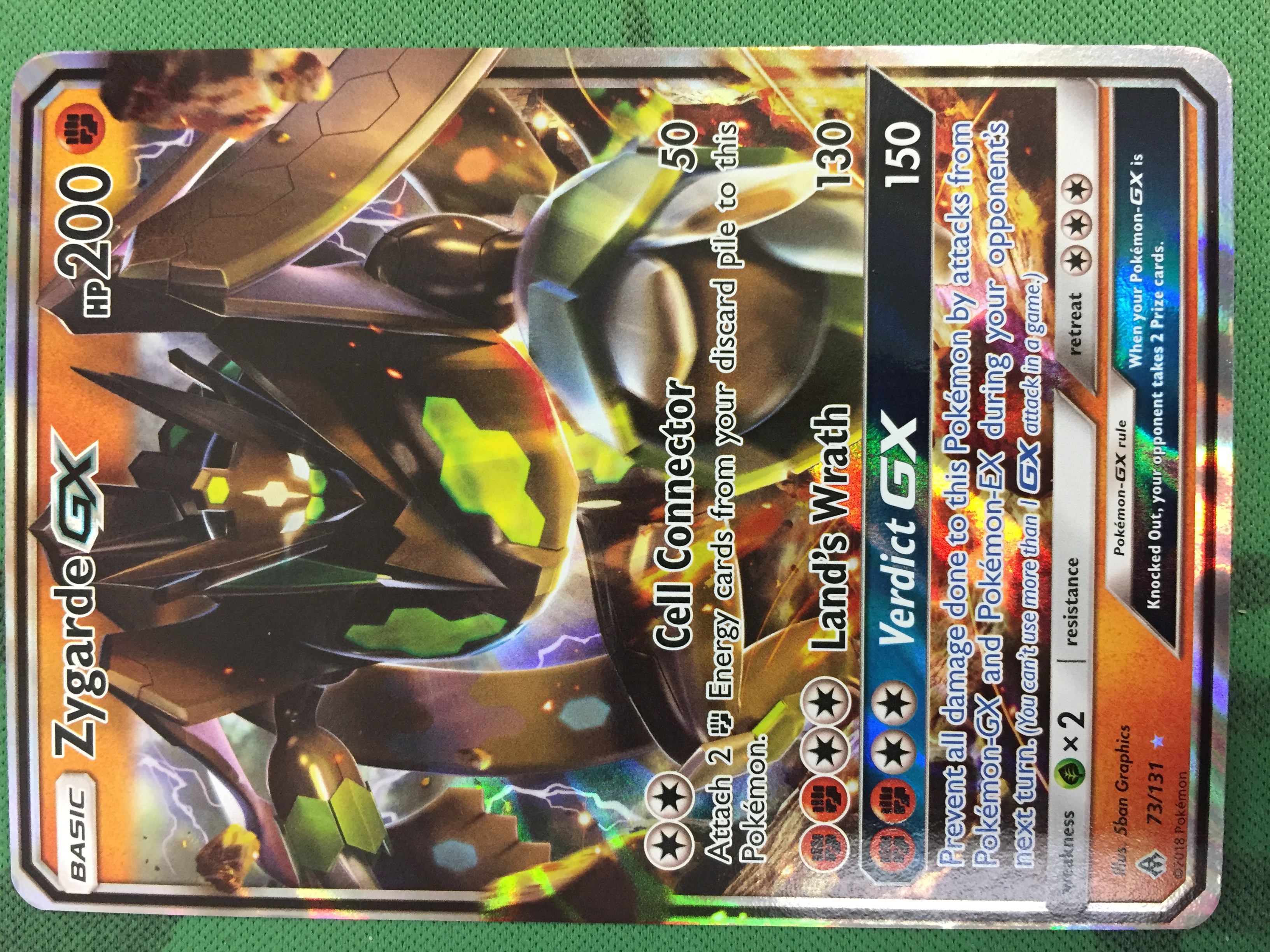 Zygarde GX - 73/131 - Ultra Rare